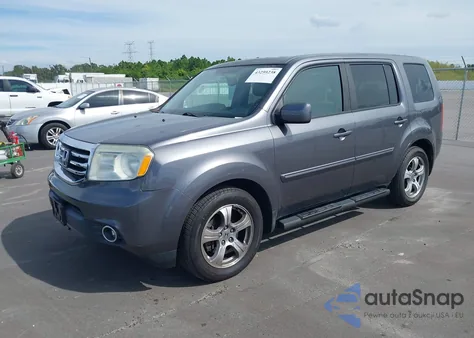 2015 Honda Pilot Ex-L from USA, damaged, VIN 5FNYF4H56FB049030